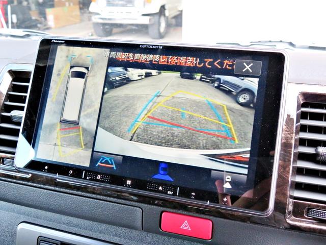 ハイエースバン スーパーGL ダークプライムII 新車未登録/7型/6AT/2800ccディーゼルターボ/415コブラフルエアロ/18インチAW/両側出しマフラーカッター/ワイパーカウル/ルーフスポイラー/イエローキャリパーカバー/フルセグTV/(60枚目)