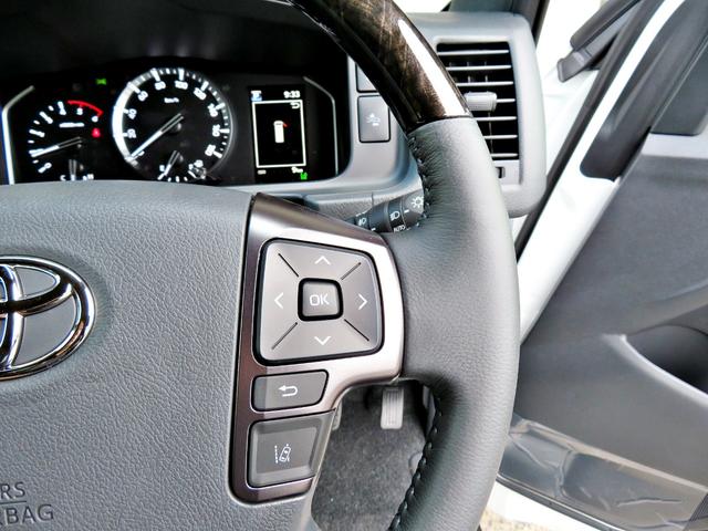 ハイエースバン スーパーGL ダークプライムII 新車未登録/7型/6AT/2800ccディーゼルターボ/415コブラフルエアロ/18インチAW/両側出しマフラーカッター/ワイパーカウル/ルーフスポイラー/イエローキャリパーカバー/フルセグTV/(68枚目)