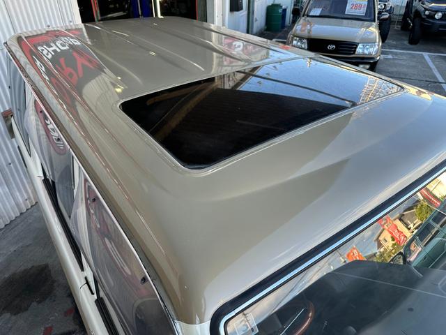 ランドクルーザープラド EXワイド ナローボディ仕様 ベージュホワイトツートン全塗装済み 新品グリル 新品ウインカーレンズ 新品3色LEDコンビテール シートカバー ナルディハンドル ナビ Bカメラ フルセグTV 輸出用ホイール(59枚目)