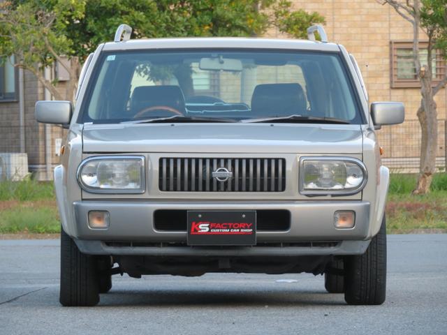 ラシーン ｆｔ　タイプＳ　下取り車　４ＷＤ　木目調パネル　ナルディハンドル　レザー調シートカバー　キーレス　１ＤＩＮオーディオ　ＥＴＣ　電動格納ミラー　タイミングチェーン　社外ホイール　背面タイヤ（26枚目）