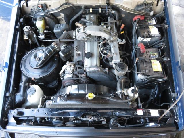 ランドクルーザー70 LX ランクル76 後期型 新品ネイビー全塗装済み フェンダーミラー ナローボディ 4ナンバー登録 ブラッドレーVホイール マットブラックグリル マットブラックバンパー パワーウインドウ 集中ドアロック(5枚目)