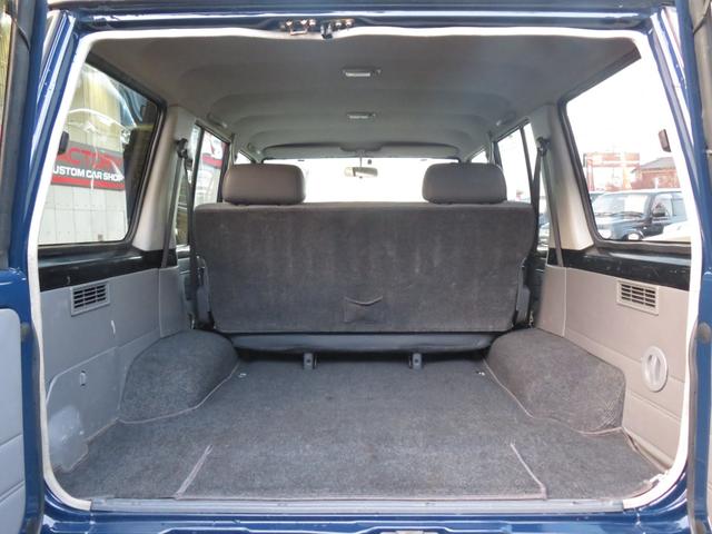 ランドクルーザー70 LX ランクル76 後期型 新品ネイビー全塗装済み フェンダーミラー ナローボディ 4ナンバー登録 ブラッドレーVホイール マットブラックグリル マットブラックバンパー パワーウインドウ 集中ドアロック(20枚目)