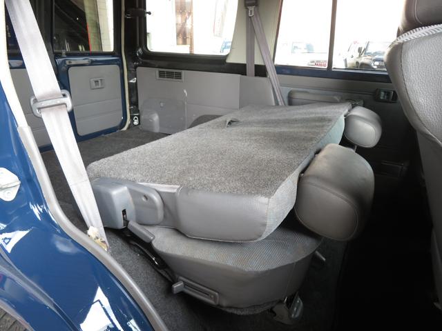 ランドクルーザー70 LX ランクル76 後期型 新品ネイビー全塗装済み フェンダーミラー ナローボディ 4ナンバー登録 ブラッドレーVホイール マットブラックグリル マットブラックバンパー パワーウインドウ 集中ドアロック(23枚目)