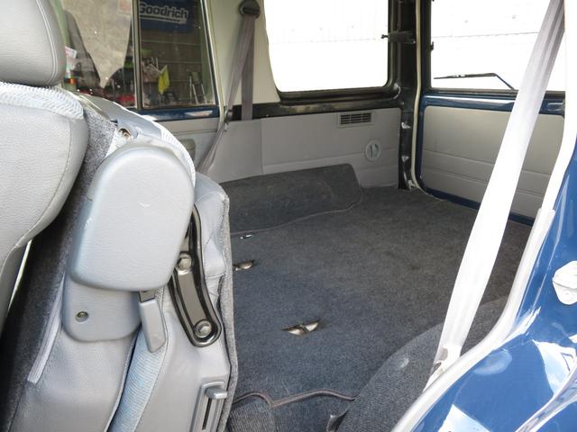 ランドクルーザー70 LX ランクル76 後期型 新品ネイビー全塗装済み フェンダーミラー ナローボディ 4ナンバー登録 ブラッドレーVホイール マットブラックグリル マットブラックバンパー パワーウインドウ 集中ドアロック(25枚目)