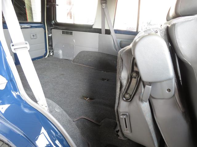 ランドクルーザー70 LX ランクル76 後期型 新品ネイビー全塗装済み フェンダーミラー ナローボディ 4ナンバー登録 ブラッドレーVホイール マットブラックグリル マットブラックバンパー パワーウインドウ 集中ドアロック(26枚目)