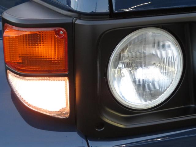 ランドクルーザー70 LX ランクル76 後期型 新品ネイビー全塗装済み フェンダーミラー ナローボディ 4ナンバー登録 ブラッドレーVホイール マットブラックグリル マットブラックバンパー パワーウインドウ 集中ドアロック(45枚目)