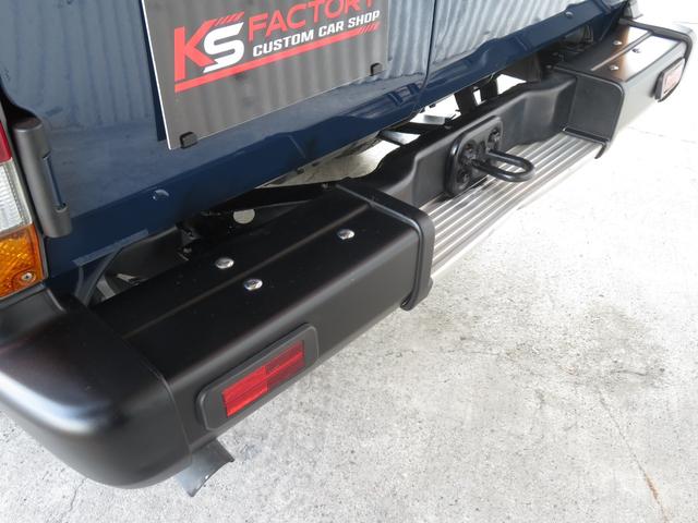 ランドクルーザー70 LX ランクル76 後期型 新品ネイビー全塗装済み フェンダーミラー ナローボディ 4ナンバー登録 ブラッドレーVホイール マットブラックグリル マットブラックバンパー パワーウインドウ 集中ドアロック(48枚目)