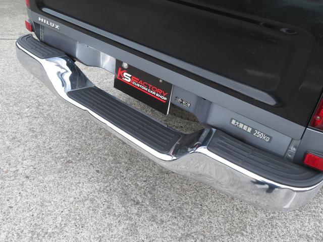 ハイラックススポーツピック ダブルキャブ ワイド 前期角目ヘッドライト ダブルキャブ 5人乗り 4WD トノカバー サンルーフ 社外アルミホイール ホワイトレタータイヤ メッキリヤステップバンパー アリーナホーン エアコン パワーウインドウ ETC(40枚目)