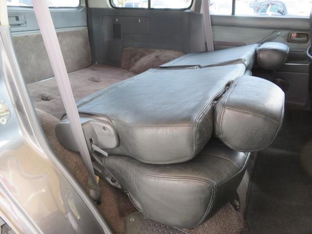 ランドクルーザー８０ ＶＸリミテッド　中期型　グレー全塗装済み　ナロー仕様　角目４灯　１ナンバー登録構造変更済み　ブラットレーＶ　ＢＦグットリッチＭＴタイヤ　ウッドコンビハンドル　シートカバー　シートヒーター　サンルーフ　Ｂカメラ（19枚目）