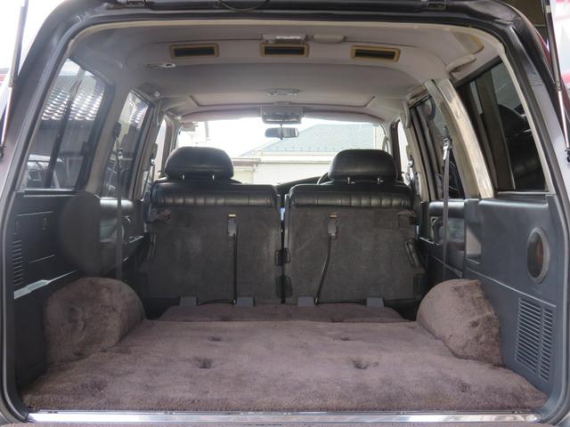 ランドクルーザー８０ ＶＸリミテッド　中期型　グレー全塗装済み　ナロー仕様　角目４灯　１ナンバー登録構造変更済み　ブラットレーＶ　ＢＦグットリッチＭＴタイヤ　ウッドコンビハンドル　シートカバー　シートヒーター　サンルーフ　Ｂカメラ（24枚目）