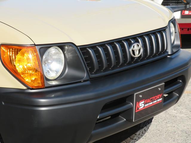 ランドクルーザープラド ＴＸ　９５プラド　ベージュ全塗装済み　ナロー仕様　ディーゼルターボ　丸目換装　マットブラックバンパー　ＡＲＢルーフラック　新品クリスタルオレンジコーナーレンズ　フリップダウンモニター　ナビ　フルセグＴＶ（35枚目）