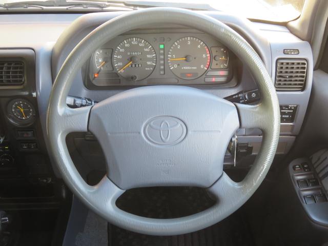 ランドクルーザープラド ＴＸ　９５プラド　ベージュ全塗装済み　ナロー仕様　ディーゼルターボ　丸目換装　マットブラックバンパー　ＡＲＢルーフラック　新品クリスタルオレンジコーナーレンズ　フリップダウンモニター　ナビ　フルセグＴＶ（54枚目）