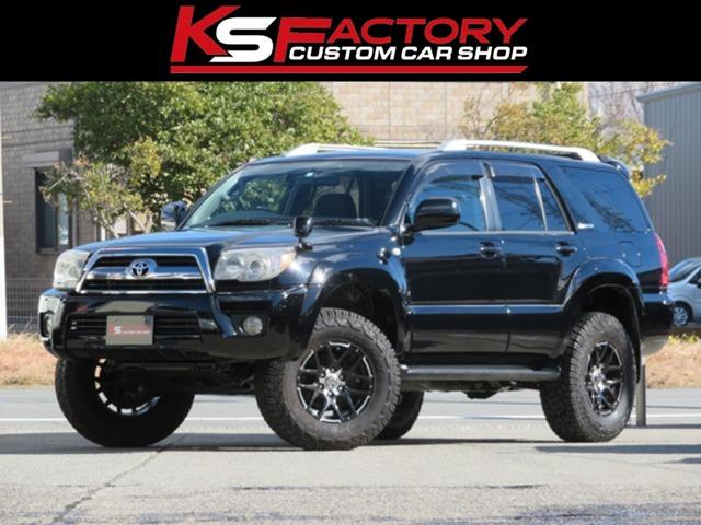 ハイラックスサーフ ＳＳＲ－Ｘリミテッド　６０ｔｈスペシャルＥＤ　２１５サーフ　後期型　シルバールーフレール　新品２インチリフトアップ　新品マッドヴァンスホイール　新品ジオランダーＸ－ＡＴタイヤ　シルバールーフレール　バックフォグ　ナビ　バックカメラ　ＥＴＣ（2枚目）