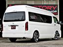 ハイエースコミューター スーパーロングＧＬ　登録済新車／３ナンバー／１０人乗り乗用登録／ワゴンディーゼル／構造変更／メッキグリル・ミラー／１７インチＡＷ／ローダウン／ＬＥＤテールランプ／シートカバー／ＳＤフルセグナビ／ＥＴＣ／バックモニター／／（4枚目）