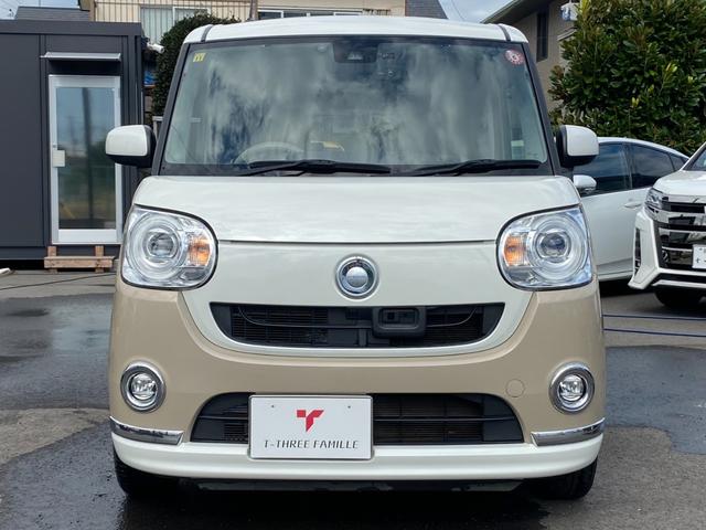 ムーヴキャンバス Ｇメイクアップ　ＳＡＩＩ　ワンオーナー車　社外ナビ　フルセグＴＶ　ＤＶＤ　Ｂｌｕｅｔｏｏｔｈ　前後ドラレコ　両側電動スライドドア　ＬＥＤヘッドライト　スマートアシスト２　ＥＴＣ　オートライト　電格ミラー　スマートキー（11枚目）