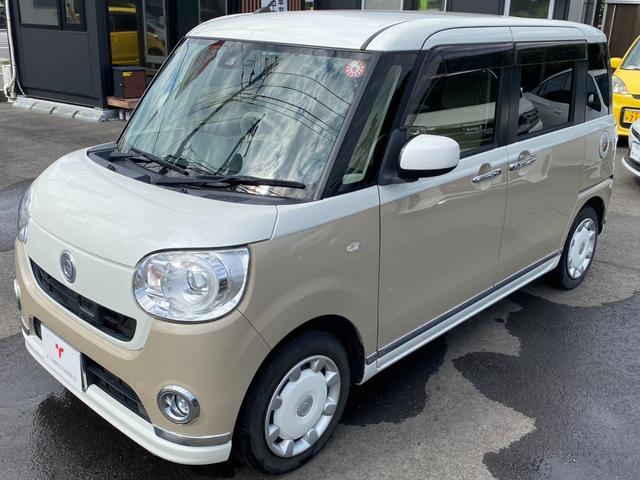 ムーヴキャンバス Ｇメイクアップ　ＳＡＩＩ　ワンオーナー車　社外ナビ　フルセグＴＶ　ＤＶＤ　Ｂｌｕｅｔｏｏｔｈ　前後ドラレコ　両側電動スライドドア　ＬＥＤヘッドライト　スマートアシスト２　ＥＴＣ　オートライト　電格ミラー　スマートキー（12枚目）