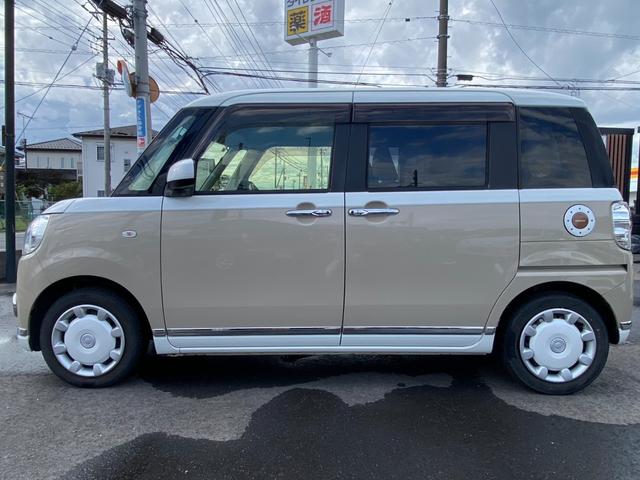 ムーヴキャンバス Ｇメイクアップ　ＳＡＩＩ　ワンオーナー車　社外ナビ　フルセグＴＶ　ＤＶＤ　Ｂｌｕｅｔｏｏｔｈ　前後ドラレコ　両側電動スライドドア　ＬＥＤヘッドライト　スマートアシスト２　ＥＴＣ　オートライト　電格ミラー　スマートキー（18枚目）