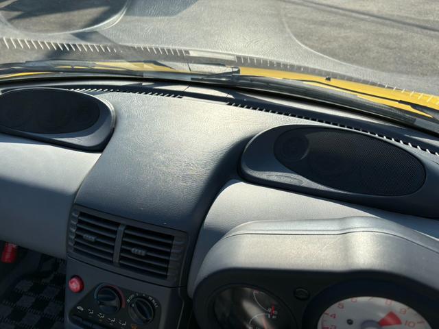 ビート ベースグレード　ベースグレード（２名）／５速マニュアル／ソフトトップ／純正Ｇａｔｈｅｒｓオーディオ／エアコン／パワーウィンドウ／実走行ｋ距離７９，０３７キロ／車検２年付き／ＳＰＡＲＣＯアルミホイール（6枚目）