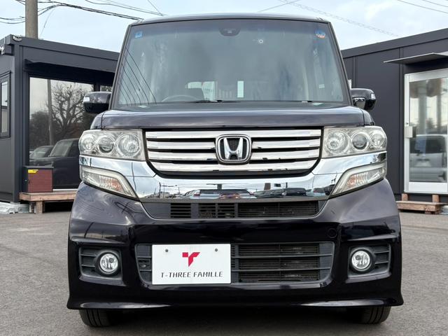 Ｎ－ＢＯＸカスタム Ｇ・Ａパッケージ　ワンオーナー／禁煙車／衝突被害軽減ブレーキ／純正ナビ・フルセグ／バックカメラ／Ｂｌｕｅｔｏｏｔｈ対応／ＥＴＣ／両側電動スライドドア／キセノンヘッドライト／社外１４インチアルミ／ドライブレコーダー（14枚目）