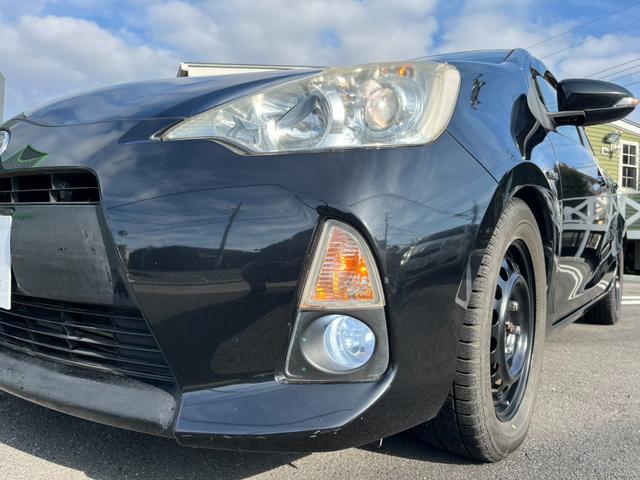 アクア Ｓ　ガナドールマフラー／社外ナビ／バックモニター／フルセグＴＶ／ＣＤ・ＤＶＤ再生／Ｂｌｕｅｔｏｏｔｈ音楽再生／オートライト／オートリトラクタブルミラー／ＥＴＣ／プッシュスタート／ＬＥＤバルブ／スペアキー（26枚目）