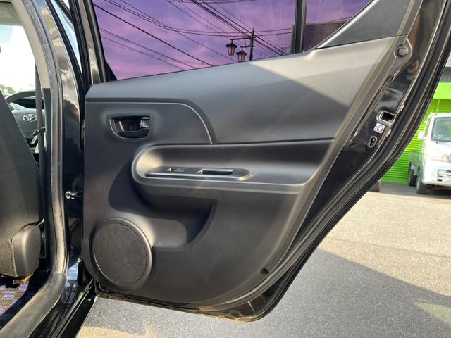 アクア Ｓ　ガナドールマフラー／社外ナビ／バックモニター／フルセグＴＶ／ＣＤ・ＤＶＤ再生／Ｂｌｕｅｔｏｏｔｈ音楽再生／オートライト／オートリトラクタブルミラー／ＥＴＣ／プッシュスタート／ＬＥＤバルブ／スペアキー（39枚目）