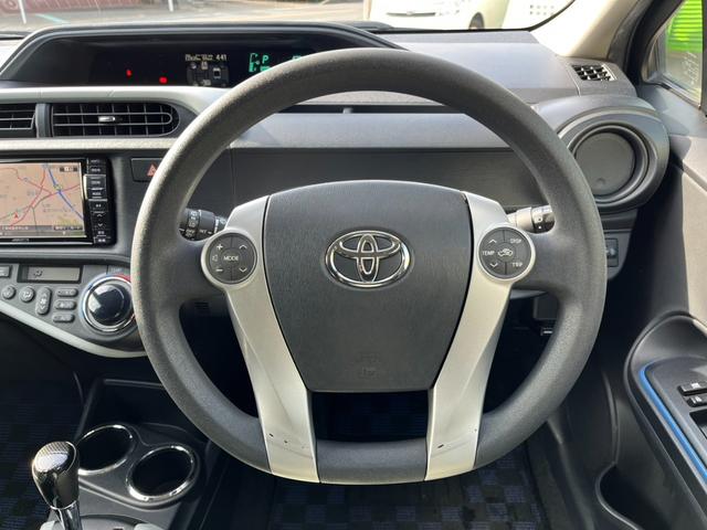 アクア Ｓ　ガナドールマフラー／社外ナビ／バックモニター／フルセグＴＶ／ＣＤ・ＤＶＤ再生／Ｂｌｕｅｔｏｏｔｈ音楽再生／オートライト／オートリトラクタブルミラー／ＥＴＣ／プッシュスタート／ＬＥＤバルブ／スペアキー（50枚目）