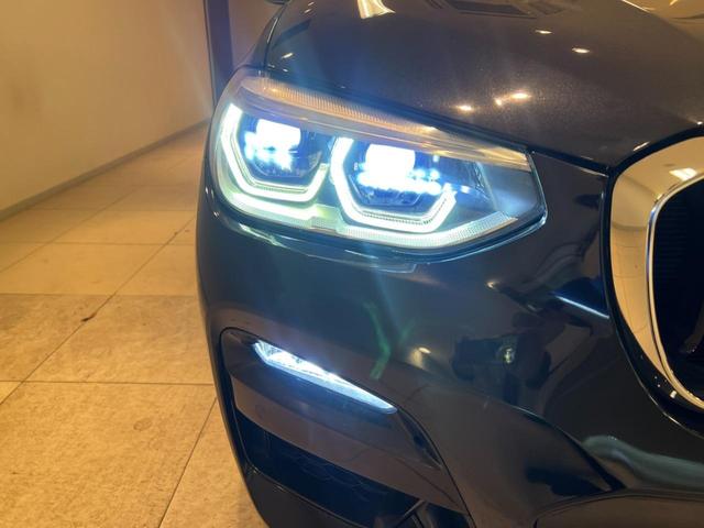 Ｘ３ ｘＤｒｉｖｅ　２０ｄ　Ｍスポーツ　アクティブクルーズコントロール　ブラウンレザーシート　純正ナビ　フルセグＴＶ　トップビュー＋サイドビューカメラ　オートマチックテールゲート　ＬＥＤヘッドライト　パドルシフト　ＢＳＭ　ＬＫＡ　１９ＡＷ（51枚目）