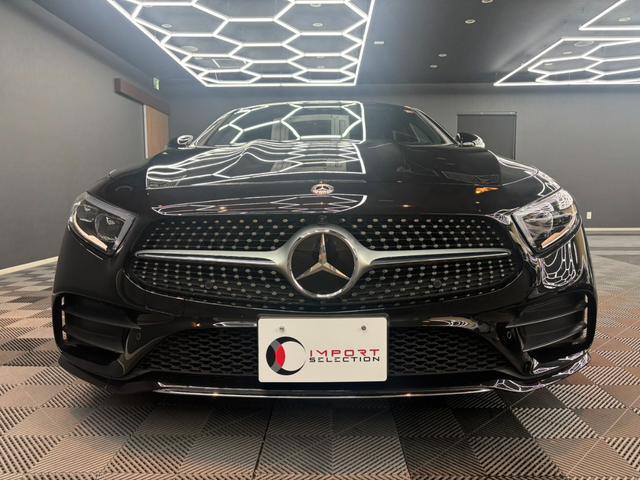 CLSクラス CLS220d スポーツ エクスクルーシブパッケージ パノラミックスライディングルーフ 黒レザーシート レーダーセーフティ 純正ナビ ブルメスター 360°カメラ ヘッドアップディスプレイ パワートランク ドラレコ ETC パフューム ベンチレーター(5枚目)