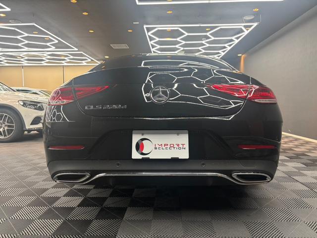 CLSクラス CLS220d スポーツ エクスクルーシブパッケージ パノラミックスライディングルーフ 黒レザーシート レーダーセーフティ 純正ナビ ブルメスター 360°カメラ ヘッドアップディスプレイ パワートランク ドラレコ ETC パフューム ベンチレーター(8枚目)