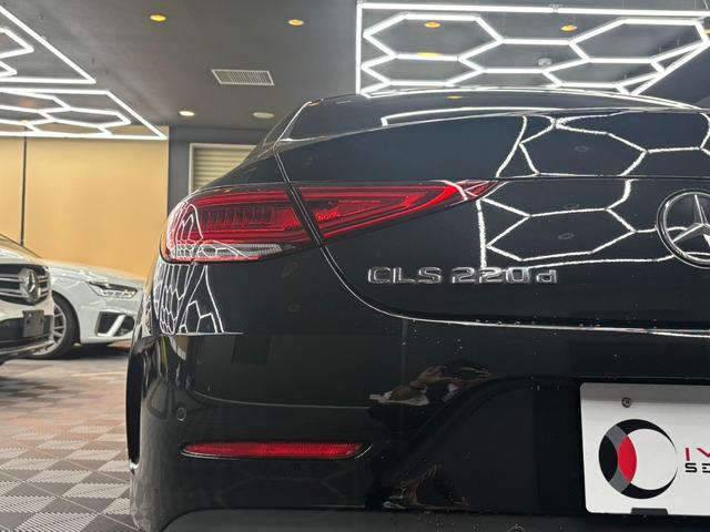 CLSクラス CLS220d スポーツ エクスクルーシブパッケージ パノラミックスライディングルーフ 黒レザーシート レーダーセーフティ 純正ナビ ブルメスター 360°カメラ ヘッドアップディスプレイ パワートランク ドラレコ ETC パフューム ベンチレーター(56枚目)