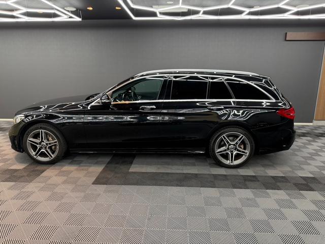 Cクラスステーションワゴン C220d ワゴンアバンギャルド AMGライン レーダーセーフティパッケージ 黒レザーシート 純正ナビ フルセグ バックモニター アンビエントライト LEDヘッドライト シートヒーター ETC パワーテールゲート ドライブレコーダー(10枚目)