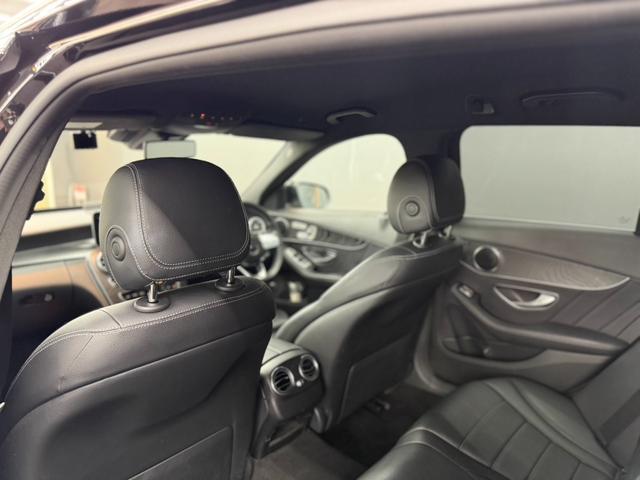 Cクラスステーションワゴン C220d ワゴンアバンギャルド AMGライン レーダーセーフティパッケージ 黒レザーシート 純正ナビ フルセグ バックモニター アンビエントライト LEDヘッドライト シートヒーター ETC パワーテールゲート ドライブレコーダー(16枚目)