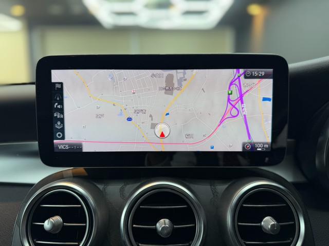 Cクラスステーションワゴン C220d ワゴンアバンギャルド AMGライン レーダーセーフティパッケージ 黒レザーシート 純正ナビ フルセグ バックモニター アンビエントライト LEDヘッドライト シートヒーター ETC パワーテールゲート ドライブレコーダー(39枚目)