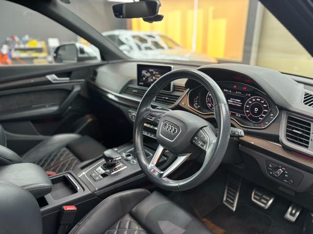 SQ5 ベースグレード ワンオーナー ナッパレザーシート アダプティブクルーズコントロール 純正ナビ フルセグ サラウンドビューモニター バーチャルコックピット マトリクスLED オートマチックテールゲート 純正20AW(21枚目)