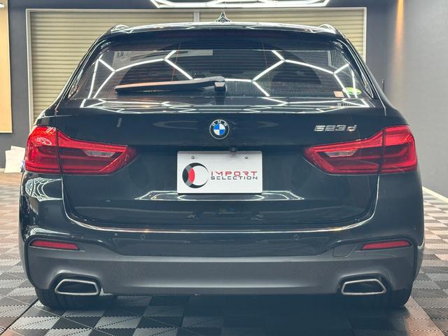 ５シリーズ ５２３ｄツーリング　Ｍスポーツ　イノベーションパッケージ　ハイラインパッケージ　アクティブクルーズコントロール　レザーシート　純正ナビ　フルセグＴＶ　トップビュー＋サイドビューモニター　パワーテールゲート　１９インチＡＷ　禁煙車（8枚目）