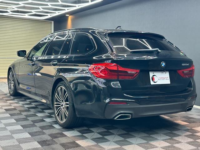 ５シリーズ ５２３ｄツーリング　Ｍスポーツ　イノベーションパッケージ　ハイラインパッケージ　アクティブクルーズコントロール　レザーシート　純正ナビ　フルセグＴＶ　トップビュー＋サイドビューモニター　パワーテールゲート　１９インチＡＷ　禁煙車（9枚目）