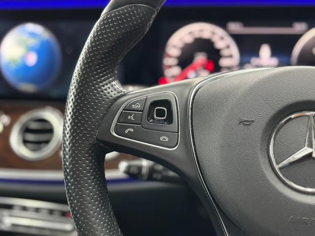 Eクラス E400 4マチック エクスクルーシブ パノラミックスライディングルーフ 黒革シート アクティブクルーズコントロール 純正ナビ フルセグTV ブルメスター パワーテールゲート 前後ドラレコ 360°ビューカメラ アンビエントライト(29枚目)