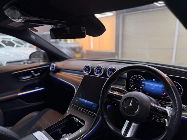 Cクラス C200 4マチックアバンギャルド AMGライン ワンオーナー AMGラインP ベーシックパッケージ 純正ナビ 360°カメラ パワートランク ヘッドアップディスプレイ LEDヘッドライト ドラレコ シートヒーター ETC アンビエントライト(22枚目)