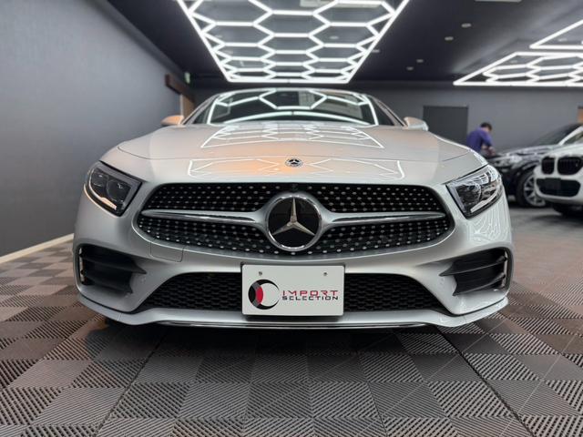 CLSクラス CLS450 4マチック スポーツ エクスクルーシブパッケージ ワンオーナー パノラミックスライディングルーフ 黒レザー レーダーセーフティ 純正ナビ ブルメスター HUD ベンチレーター 360°カメラ ドラレコ パワートランク(5枚目)