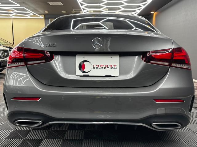 Aクラスセダン A180 スタイルセダン AMGライン レーダーセーフティパッケージ 純正ナビ フルセグTV バックガイドモニター ハーフレザーシート シートヒーター メモリ付パワーシート 純正アルミ ブラインドスポットモニター(8枚目)