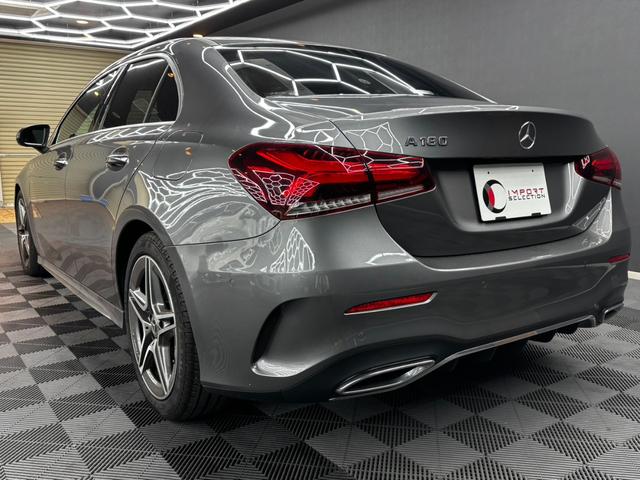 Aクラスセダン A180 スタイルセダン AMGライン レーダーセーフティパッケージ 純正ナビ フルセグTV バックガイドモニター ハーフレザーシート シートヒーター メモリ付パワーシート 純正アルミ ブラインドスポットモニター(9枚目)