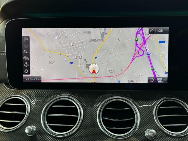 Ｅクラス Ｅ４３　４マチック　レーダーセーフティパッケージ　ヘッドアップディスプレイ　黒レザーシート　純正ナビ　３６０°カメラ　パワーシート　シートヒーター　アンビエントライト　ブルメスター　フルセグＴＶ　パワーバックドア（38枚目）