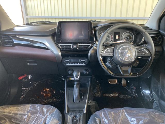 フロンクス ベースグレード　全方位モニター付メモリーナビ（スズキコネクト対応）　フルセグＴＶ　スズキセーフティサポート　ＬＥＤヘッド　アダプティブクルーズ　ブラインドスポットモニター　シートヒーター　ワイヤレス充電　１６アルミ（15枚目）