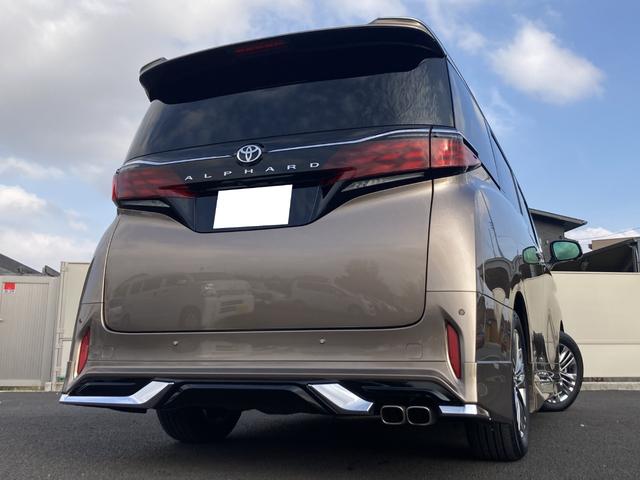 アルファード Ｚ　トヨタチームメイト　モデリスタエアロ＆マフラー　ムーンルーフ　後席サイドサンシェード　デジタルインナーミラー　スペアタイヤ　１３．２型後席モニター　寒冷地仕様　ＨＵＤ　レインクリアリングブルーミラー（3枚目）