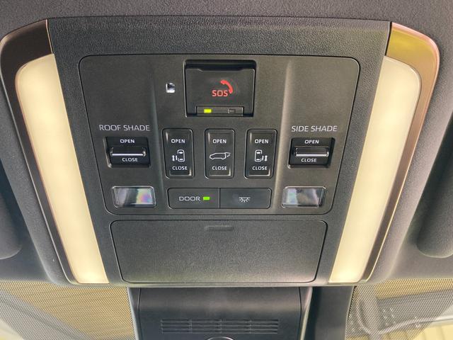 アルファード Ｚ　トヨタチームメイト　モデリスタエアロ＆マフラー　ムーンルーフ　後席サイドサンシェード　デジタルインナーミラー　スペアタイヤ　１３．２型後席モニター　寒冷地仕様　ＨＵＤ　レインクリアリングブルーミラー（33枚目）