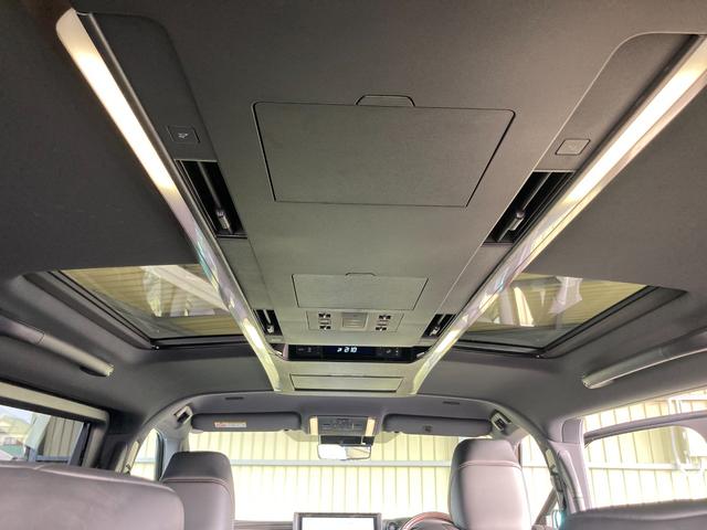 アルファード Ｚ　トヨタチームメイト　モデリスタエアロ＆マフラー　ムーンルーフ　後席サイドサンシェード　デジタルインナーミラー　スペアタイヤ　１３．２型後席モニター　寒冷地仕様　ＨＵＤ　レインクリアリングブルーミラー（51枚目）