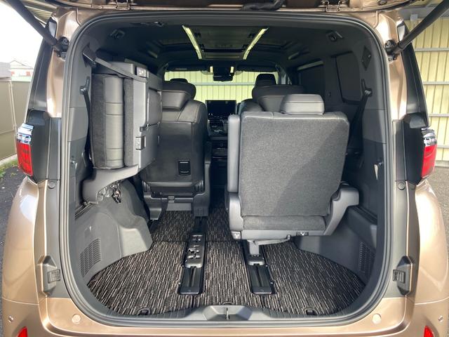 アルファード Ｚ　トヨタチームメイト　モデリスタエアロ＆マフラー　ムーンルーフ　後席サイドサンシェード　デジタルインナーミラー　スペアタイヤ　１３．２型後席モニター　寒冷地仕様　ＨＵＤ　レインクリアリングブルーミラー（53枚目）