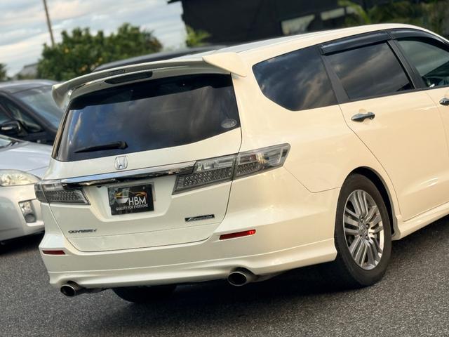 オデッセイ アブソルート　禁煙車１年保障無限スポイラーＴＥＩＮ車高調純正アルミハーフレザーＥＴＣバックカメラパドルシフト盗難防止装置　　頸部衝撃緩和ヘッドレスト横滑り防止装置ＭＴモード付き（13枚目）