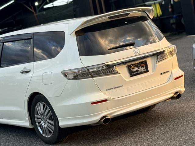 オデッセイ アブソルート　禁煙車１年保障無限スポイラーＴＥＩＮ車高調純正アルミハーフレザーＥＴＣバックカメラパドルシフト盗難防止装置　　頸部衝撃緩和ヘッドレスト横滑り防止装置ＭＴモード付き（14枚目）