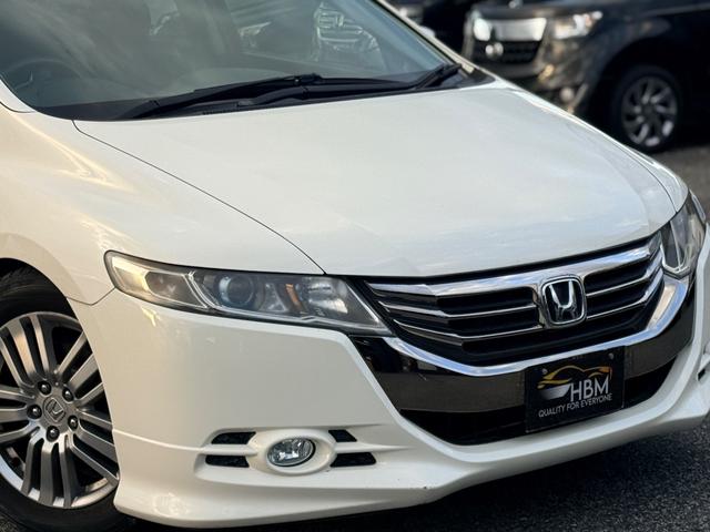 オデッセイ アブソルート　禁煙車１年保障無限スポイラーＴＥＩＮ車高調純正アルミハーフレザーＥＴＣバックカメラパドルシフト盗難防止装置　　頸部衝撃緩和ヘッドレスト横滑り防止装置ＭＴモード付き（23枚目）